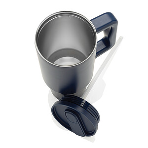 Netekoucí termohrnek z RCS nerezové oceli 900 ml, námořní modrá
