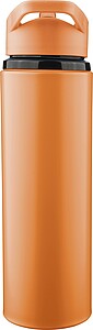 NEVRA Láhev na pití z recyklované nerezové oceli, 500 ml, oranžová