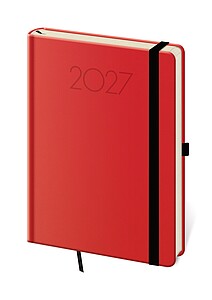 New Praga 2027 diář denní A5, červený