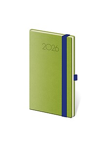 New Praga 2027 diář týdenní A5, zelený