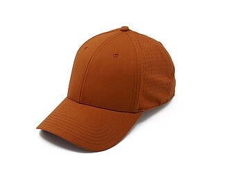 Nízkoprofilová 6panelová kšiltovka, měděná