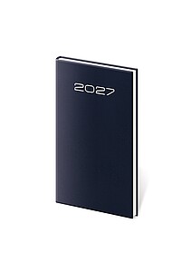 Old Karachi 2027 diář kapesní, modrý