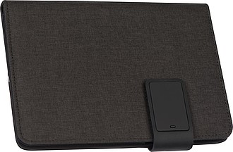 OREA Konferenční sloha A5 se zápisníkem a powerbankou o kapacitě 4000mAh, zelená - reklamní desky