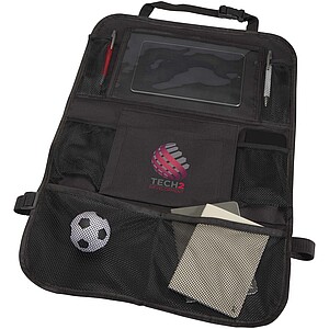 Organizér na zadní sedadlo auta, černá