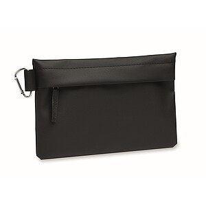 Organizér z 600D RPETu, černá - reklamní předměty