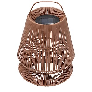 Originalhome lampion z recyklovaného materiálu, hnědá