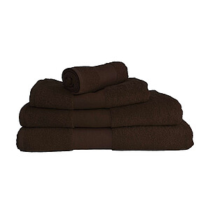 Osuška OLIMA CLASSIC BATH TOWEL, 70 × 140 cm, sytě hnědá