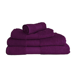 Osuška OLIMA CLASSIC BATH TOWEL, 70 × 140 cm, tmavě fialová