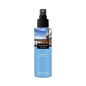 Osvěžujicí sprej na polštář i tělo TREATMENTS® Bed & Body Mist, 150 ml - Uyuni - reklamní předměty
