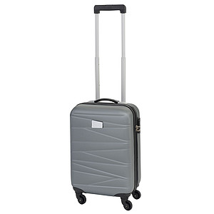 PADUNA Cestovní kufr na kolečkách, stříbrná