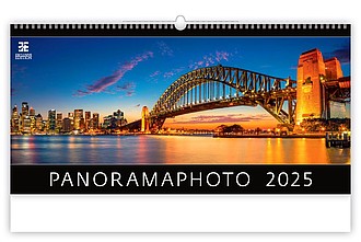 Panoramaphoto 2025, nástěnný kalendář, prodloužená záda