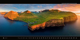 Panoramaphoto 2026, nástěnný kalendář, prodloužená záda