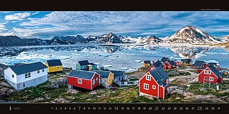 Panoramaphoto 2027, nástěnný kalendář, prodloužená záda