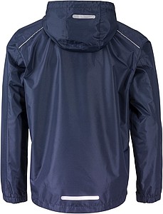 Pánská bunda do deště James & Nicholson RAIN, námořní modrá, XL