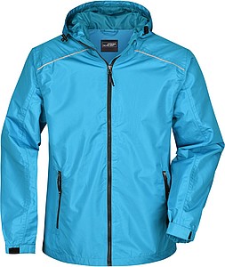 Pánská bunda do deště James & Nicholson RAIN, tyskysová, 3XL