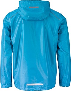 Pánská bunda do deště James & Nicholson RAIN, tyskysová, XL