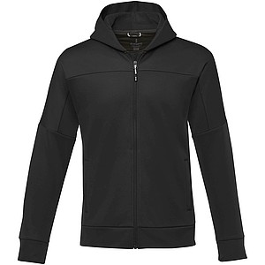 Pánská bunda s kapucí Elevate NUBIA, černá, vel. 3XL