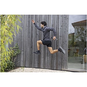 Pánská bunda s kapucí Elevate NUBIA, tmavě šedá, vel. XS