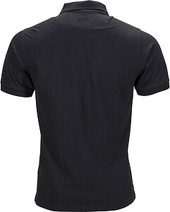 Pánská elastická polokošile James Nicholson, černá, XL