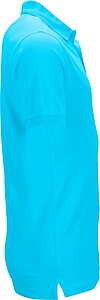 Pánská elastická polokošile James Nicholson, tyrkysová, 3XL