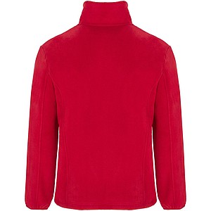 Pánská fleecová celorozepínací bunda, ROLY ARTIC, Červená, vel. 4XL