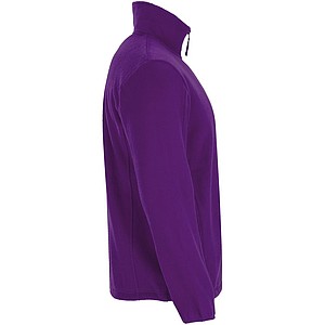 Pánská fleecová celorozepínací bunda ROLY ARTIC, fialová, 3XL