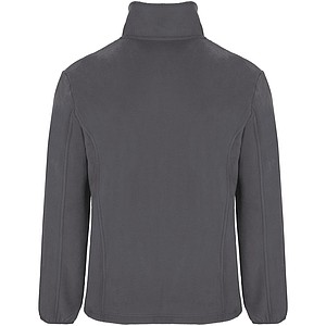 Pánská fleecová celorozepínací bunda, ROLY ARTIC, šedá, vel. XL