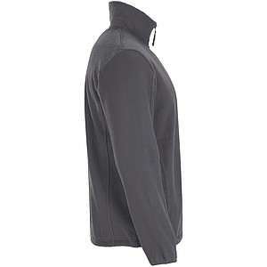 Pánská fleecová celorozepínací bunda, ROLY ARTIC, šedá, vel. XL