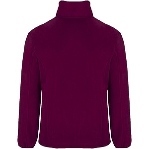 Pánská fleecová celorozepínací bunda ROLY ARTIC, vínová, 3XL