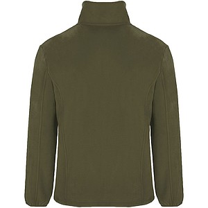 Pánská fleecová celorozepínací bunda, ROLY ARTIC, vojenská zelená tmavá, vel. 3XL
