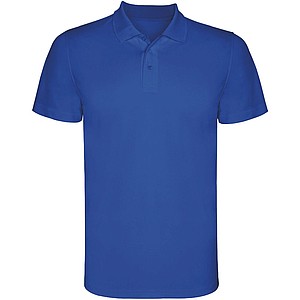 Pánská funkční polokošile s krátkým rukávem, ROLY MONZHA, královská modrá, vel. 3XL