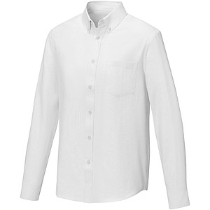 Pánská košile Elevate POLLUX, bílá, vel. M - pánská košile s potiskem