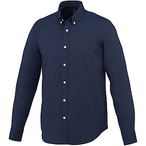 Pánská košile Elevate VAILLANT, námořní modrá, vel. M - pánská košile s potiskem