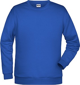 Pánská mikina James Nicholson sweatshirt men, královská modrá, vel. S