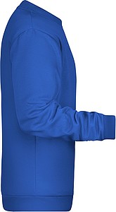 Pánská mikina James Nicholson sweatshirt men, královská modrá, vel. S