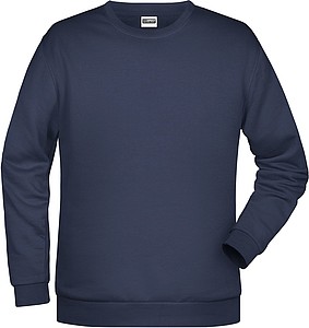 Pánská mikina James Nicholson sweatshirt men, námořní modrá, vel. S