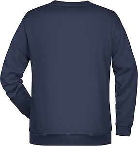 Pánská mikina James Nicholson sweatshirt men, námořní modrá, vel. XXL