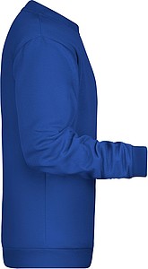 Pánská mikina James Nicholson sweatshirt men, tmavá královská modrá, vel. S