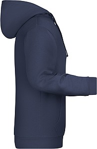 Pánská mikina s kapucí James Nicholson sweat hoodie men, námořní modrá, vel. S