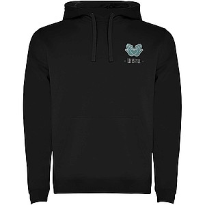Pánská mikina s kapucí ROLY URBAN, černá, 3XL