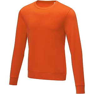Pánská mikina s kruhovým výstřihem Elevate CHARON, oranžový, vel. XS