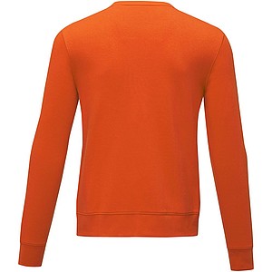 Pánská mikina s kruhovým výstřihem Elevate CHARON, oranžový, vel. XS