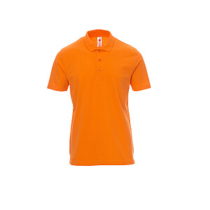 Pánská polokošile PAYPER ROME, vel. 5XL, oranžová - reklamní polokošile