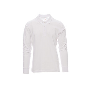 Pánská polokošile s dlouhým rukávem PAYPER VERONA, vel. 3XL, bílá - košile s potiskem