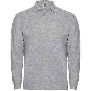Pánská polokošile s dlouhým rukávem, ROLY ESTRELLA, světle šedý melír, vel. 2XL