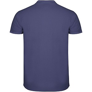 Pánská polokošile s krátkým rukávem, ROLY STAR, denimová, vel. 3XL