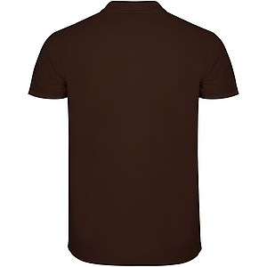 Pánská polokošile s krátkým rukávem, ROLY STAR, tmavě hnědá, vel. 2XL
