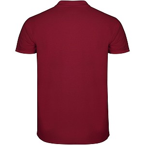 Pánská polokošile s krátkým rukávem, ROLY STAR, vínová, 2XL