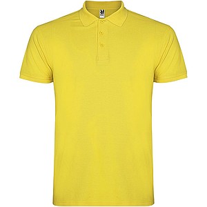 Pánská polokošile s krátkým rukávem, ROLY STAR, žlutá, vel. 3XL