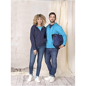 Pánská rozepínací mikina s kapucí Elevate RUBY, černá, vel. XL